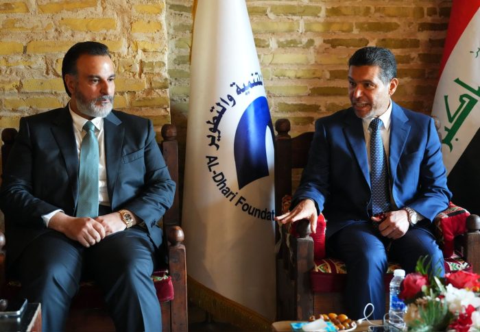الضاري يستقبل رئيس مجلس محافظة بغداد ويؤكد ضرورة زيادة التنسيق وبذل المزيد من الجهود للإرتقاء بالأوضاع الخدمية والإدارية للعاصمة