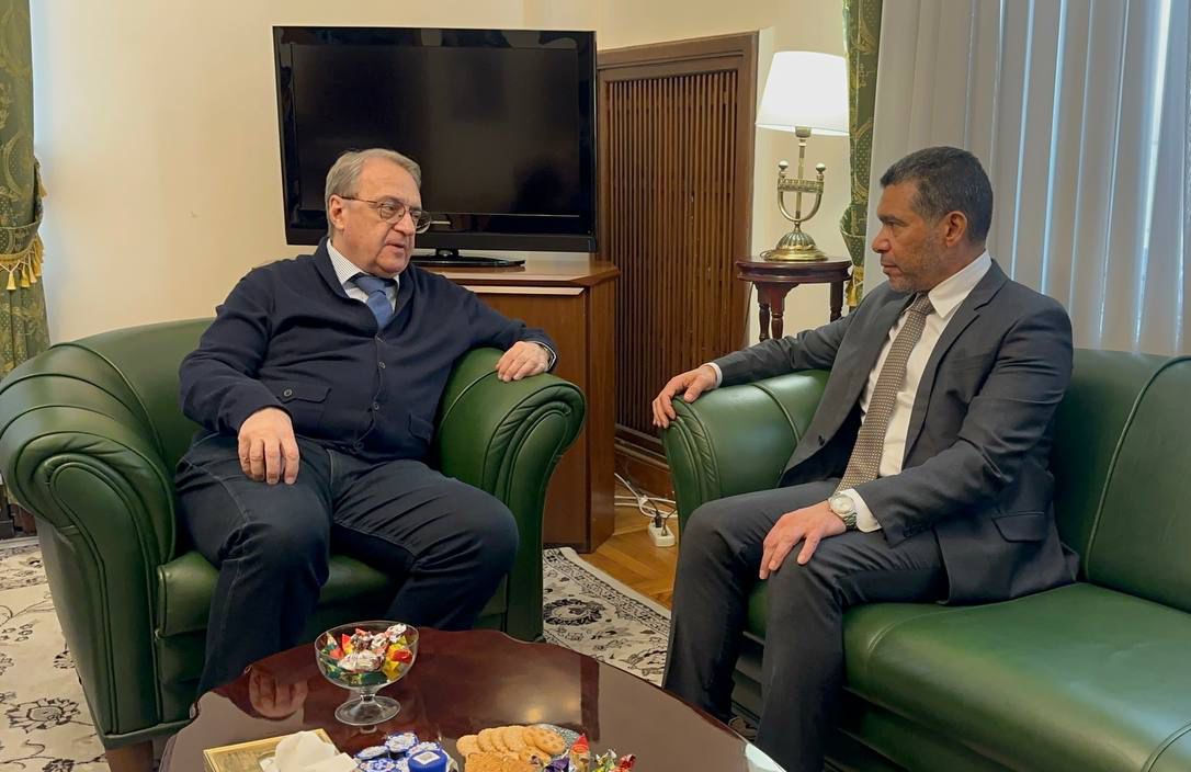 الضاري وبوغدانوف يؤكدان أهمية الحوار لإنهاء الخلافات والصراعات للوصول إلى إستقرار مستدام